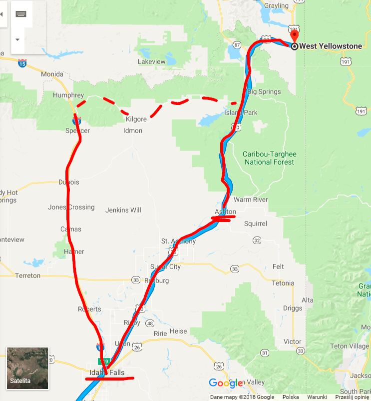2018-05-31 21_06_03-Salt Lake City, Utah, Stany Zjednoczone do West Yellowstone – Mapy Google.png
