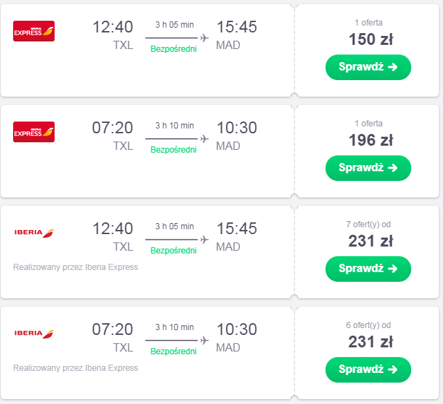 Tanie loty z Berlin do Madryt w serwisie Skyscanner.png