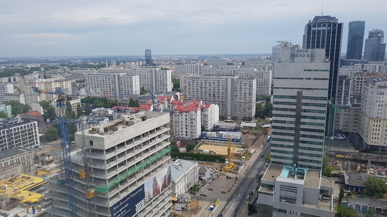 Hilton_widok z okna.JPG