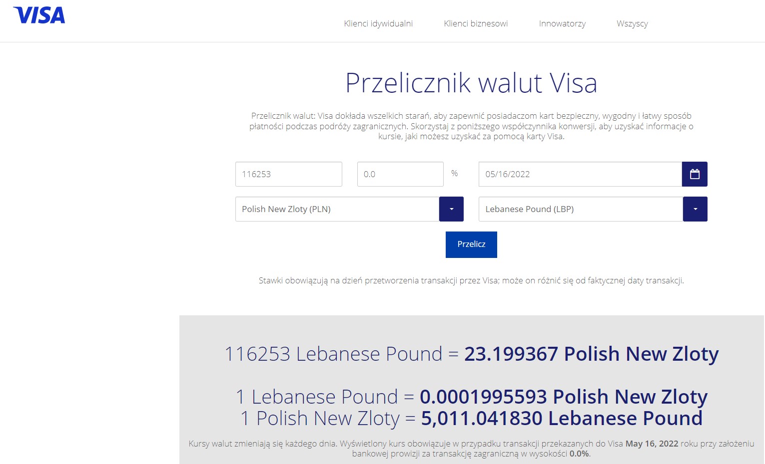 Kalkulator Visa LBP to PLN .jpg