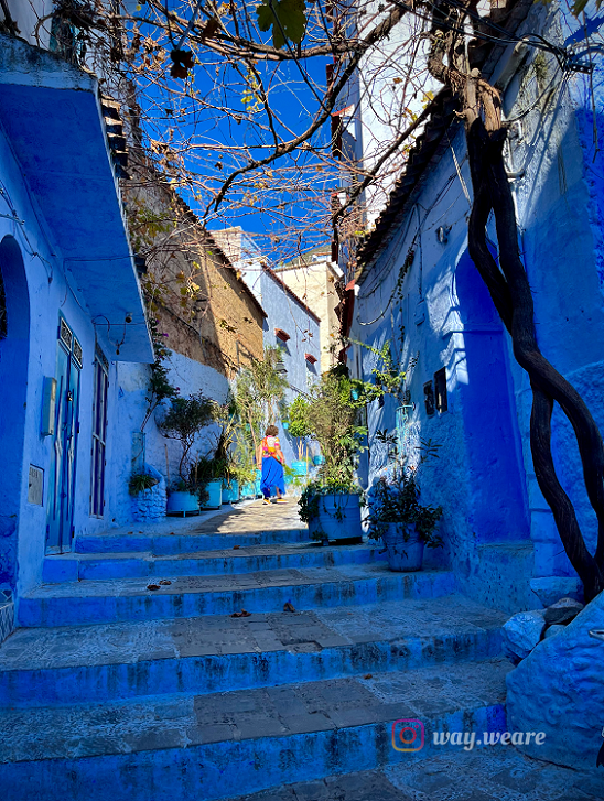 Maroko - Chefchaouen - Ulica.png