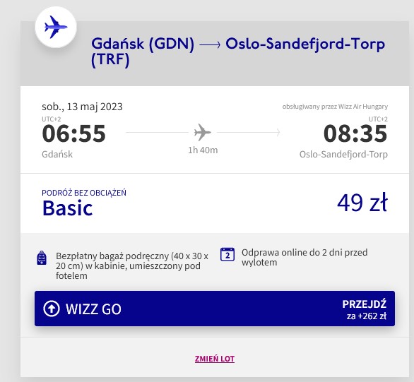 13-05 Gdansk - Oslo Torp OW Wizz 49zl.jpg