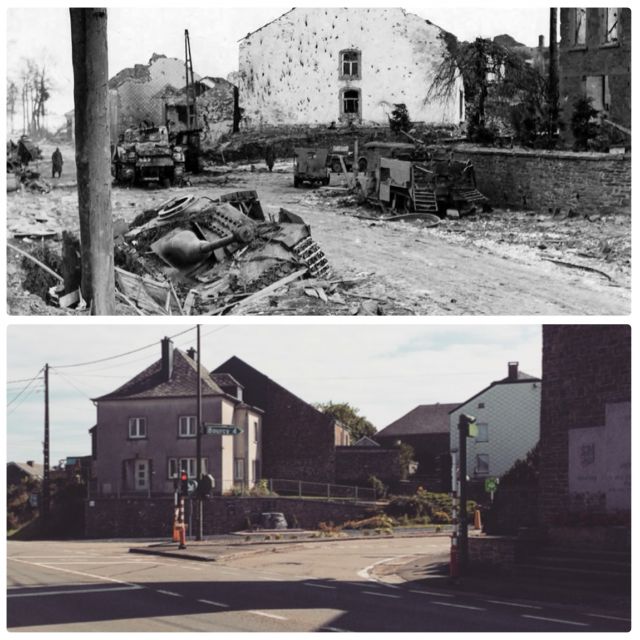Team Desobry. Noville (Bastogne) -cmentarzysko sila pancernych Panzer Lehr.jpeg