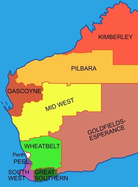 Regions_of_western_australia_nine_plus_perth.png