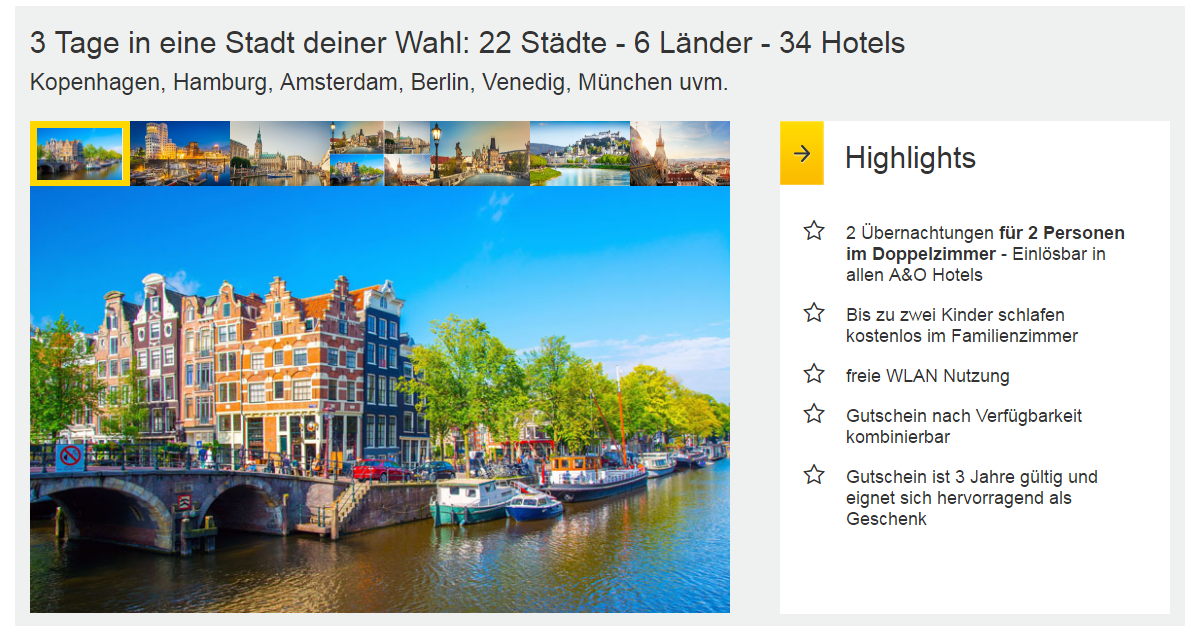 3 Tage Kurzurlaub in eine Stadt deiner Wahl 22 Städte 6 Länder 34 Hotels eBay.png